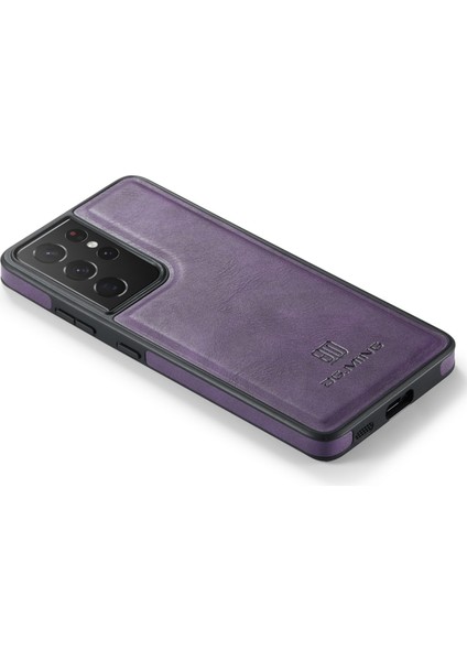 Samsung Galaxy S21 Ultra 5g Telefon Kılıfı Deri Kaplamalı Pc+Tpu Kılıfı (Yurt Dışından) fırsatları