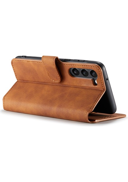 Samsung Galaxy S23 Retro Pu Deri Stand Kılıf Darbeye Dayanıklı Cüzdan Telefon Kılıfı (Yurt Dışından) modelleri