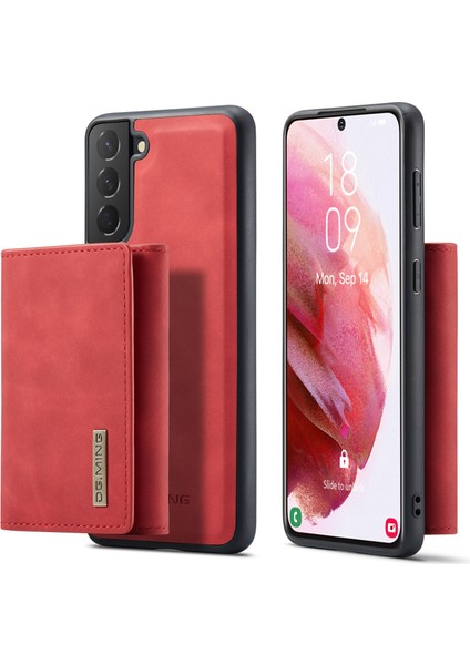 Samsung Galaxy S22 Plus 5g Düşmeye Karşı Dayanıklı Çıkarılabilir 2'si 1 Arada Cüzdan Destekli Kablosuz Şarj Telefon Kılıfı (Yurt Dışından)