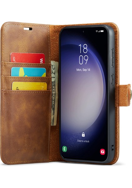 Samsung Galaxy S25 Çıkarılabilir Bölünmüş Deri Telefon Kılıfı (Yurt Dışından) fiyatları