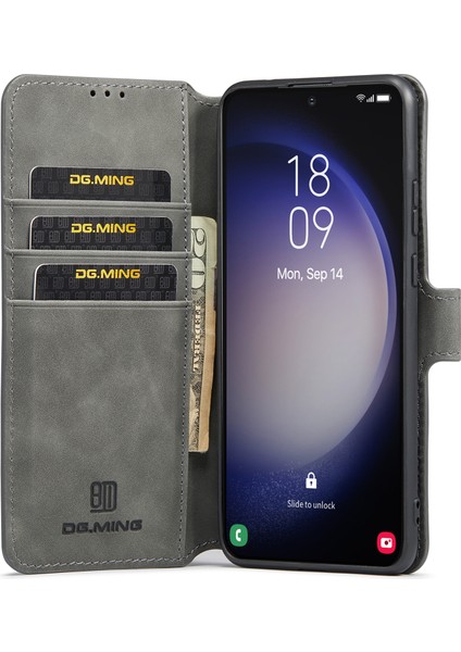 Samsung Galaxy S23 Retro Pu Deri Stand Kılıf Darbeye Dayanıklı Cüzdan Telefon Kılıfı (Yurt Dışından) fiyatları