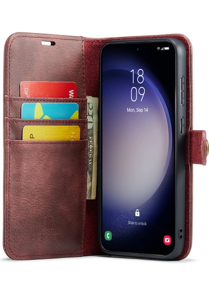 Samsung Galaxy S25 Plus Çıkarılabilir Bölünmüş Deri Telefon Kılıfı (Yurt Dışından) fiyatları