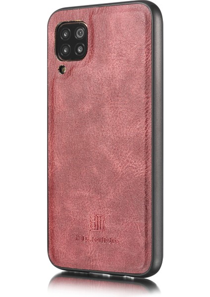 Samsung Galaxy A42 5g Cüzdan Çizilmez Bölünmüş Deri Kılıf Çıkarılabilir 2'si 1 Arada Pc Arka Kılıfı (Yurt Dışından)