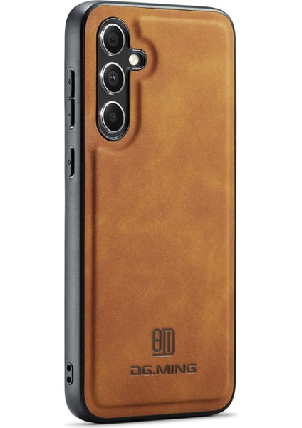 Samsung Galaxy S24 Fe Pu Deri Kaplı Pc+Tpu Hibrit Telefon Kabuğu (Yurt Dışından)
