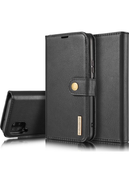 Samsung Galaxy A42 5g Cüzdan Çizilmez Bölünmüş Deri Kılıf Çıkarılabilir 2'si 1 Arada Pc Arka Kılıfı (Yurt Dışından)