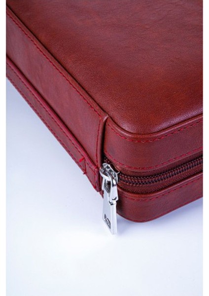 Kahverengi Deri Seyahat Humidoru Puro Kutusu PSH075