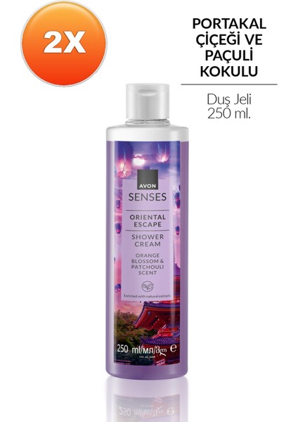 Senses Oriental Escape Portakal Çiçeği ve Paçuli Kokulu Duş Jeli 250 ml Ikili Set fiyatları
