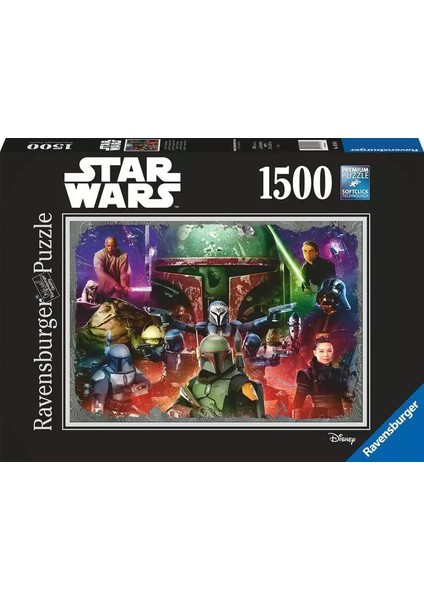 Star Wars Puzzle Boba Fett: Ödül Avcısı - 1500 Parça