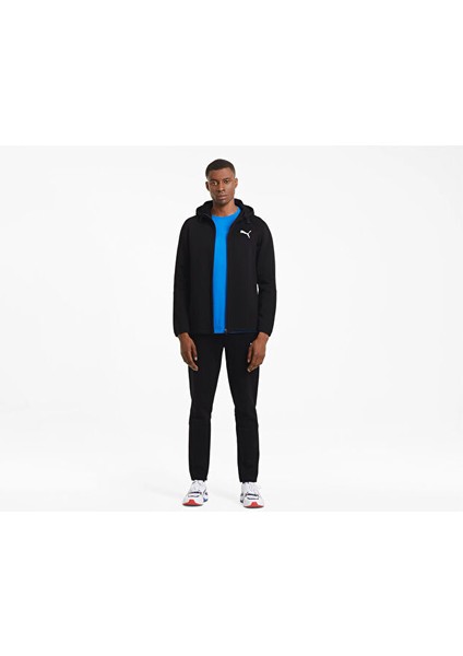 Erkek Puma Black Puma Evostrıpe Core Fz Hoodie Siyah Erkek Hoodie modelleri