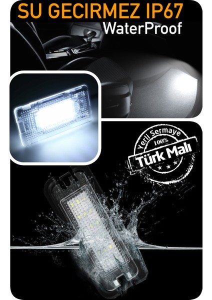 Mını Countryman R60 Cooper One 2010-2016 Canbus LED Araç Içi Ayak Altı Bölmesi Aydınlatma Ledi Lambası LED Edıtıon fiyatları