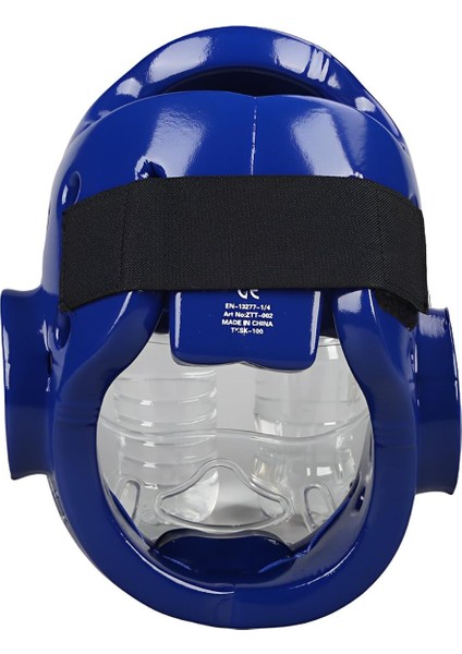 TKSK-100 Blue-S Camlı Taekwondo Kaskı S Beden Mavi fiyatları