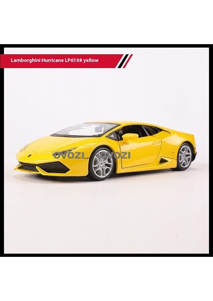 Ovozı Lamborghini Alaşımlı Araba Modeli Koleksiyon Süsü Hediye (Yurt Dışından)