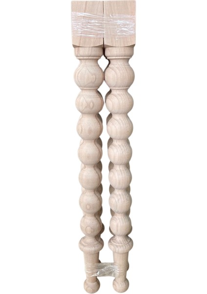 Torna Masa Ayağı Mutfak Masası,yemek Masası,dresuar,dolap,vestiyer 8X8X75 cm 4lü Paket