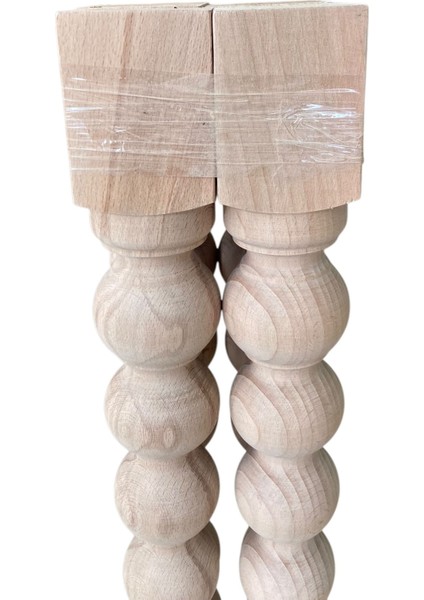 Torna Masa Ayağı Mutfak Masası,yemek Masası,dresuar,dolap,vestiyer 8X8X75 cm 4lü Paket
