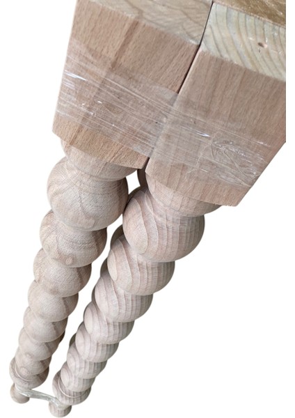 Torna Masa Ayağı Mutfak Masası,yemek Masası,dresuar,dolap,vestiyer 8X8X75 cm 4lü Paket