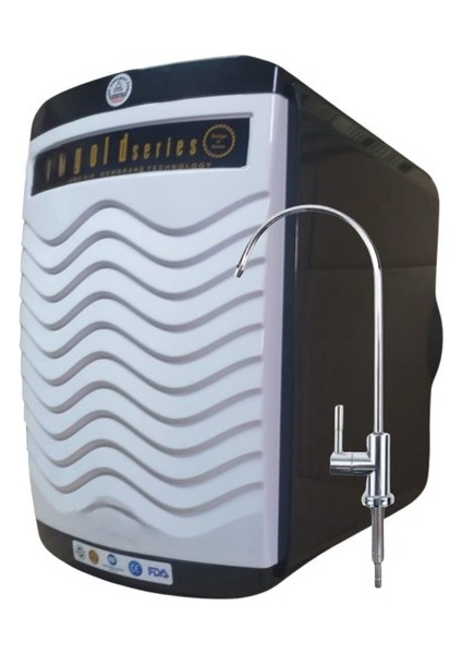Ligth Gastro Chem Gold Specıal 12 Litre 7 Filtre 14 Aşama Gümüş Iyon, Mineral, Alkali Filtreli Siyah-Beyaz Renk Su Arıtma Cihazı