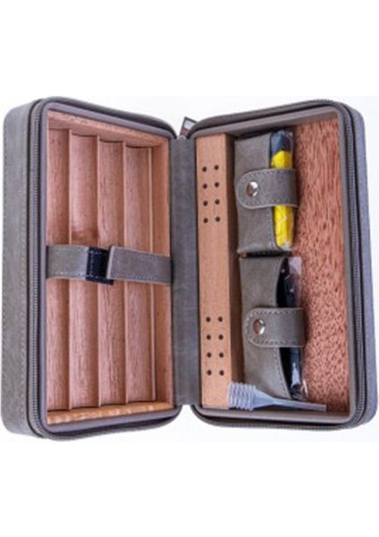 Seyahat Tipi Humidor Deri Kılıf - PSH060 modelleri