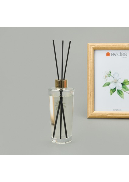 Deco Palm Breeze Olive Flowers Çubuklu Oda Kokusu - Şeffaf - 200 ml