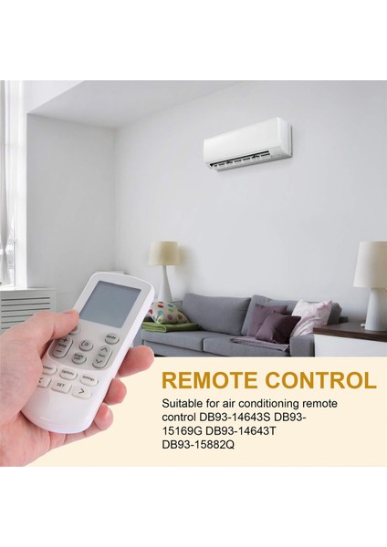 Klima Uzaktan Kumandası Yedek Parçası Doğrudan DB93-14643S DB93-15169G DB93-14643T DB93-15882Q (Yurt Dışından)