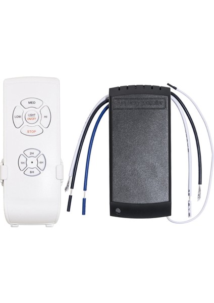 Evrensel Tavan Vantilatörü Lambası Uzaktan Kumanda Kiti Ayarlı Rüzgar Hızı Vericisi Alıcı Zamanlama Anahtarı 220V (Yurt Dışından) indirimleri