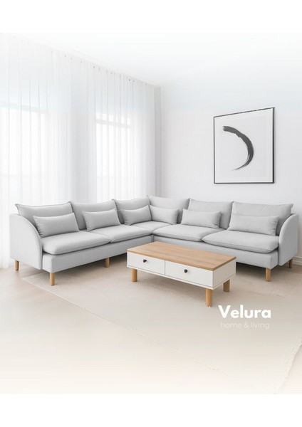 Fox Köşe Takımı - Açık Gri