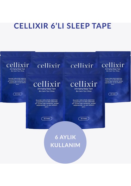Anti Aging 6'lı Sleep Tape Set