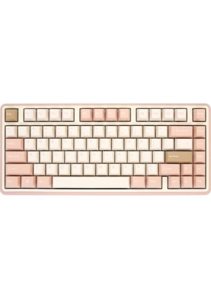 Minilo75 HE Mendozae %75 Gateron Magnetic Jade Pro Manyetik Switch 8K Hz Hall Effect RGB Hotswap Mekanik Gaming Klavye