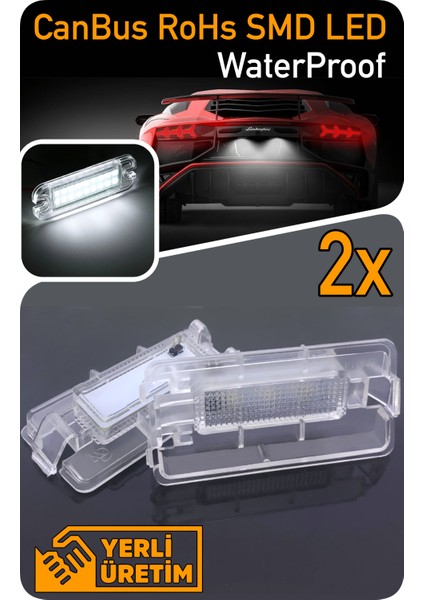 Seat Arosa 6H 1997-2004 Canbus LED Plaka Aydınlatma Ledi Lambası fiyatları