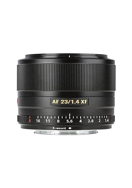 Viltrox Lens XF-23MM F1.4 Stm Af For Fuji Black
