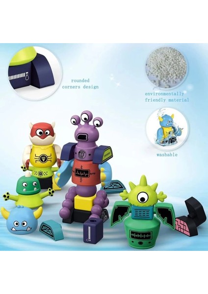 GIFT2U Manyetik Robot Oyun Seti indirimleri