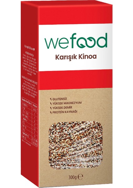Karışık Kinoa 300 gr 8681749104222