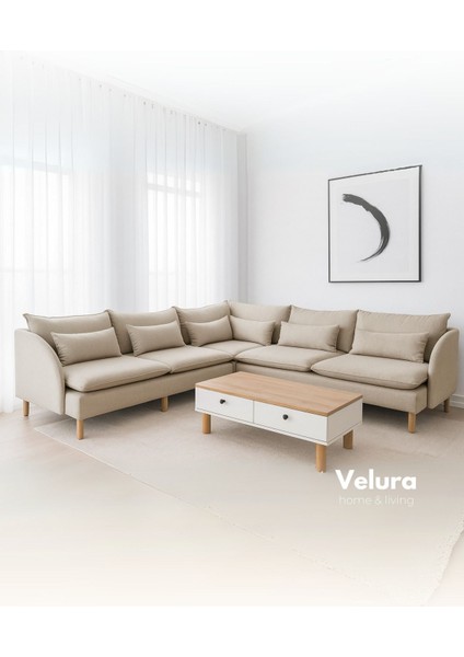 Fox Köşe Takımı - Krem