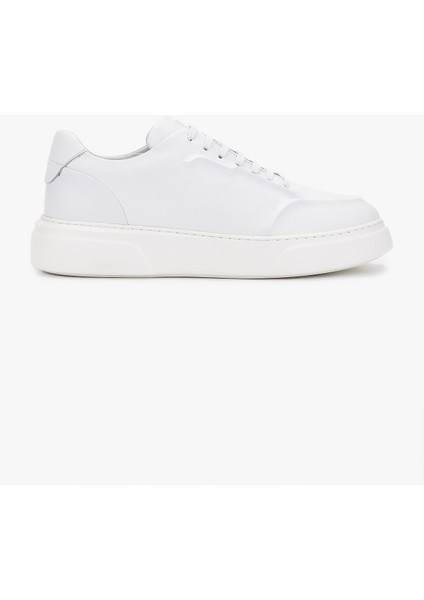 Erkek Hakiki Deri Beyaz Sneakers & Spor Ayakkabı 1110 105 Erk Ayk Y25 Beyaz Dr