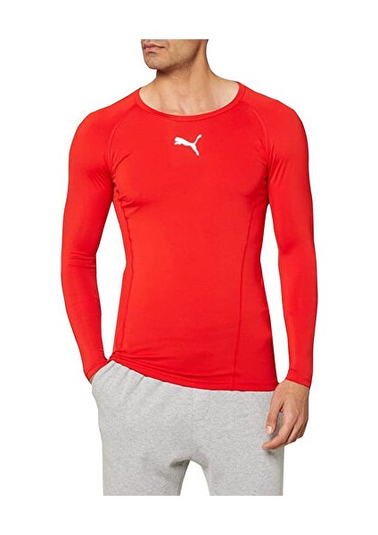 Erkek Uzun Kollu Tişört Liga Baselayer 65592001 Kırmızı fiyatları
