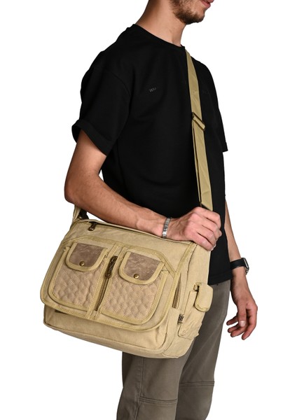 Postacı Çantası – Çok Gözlü, Ayarlanabilir Askılı, Günlük Kullanıma Uygun