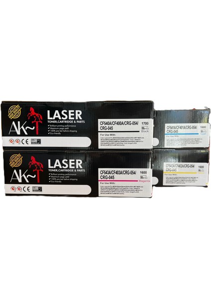 Hp CF541A / Canon CRG054 Mavi (Cyan) Muadil Toner