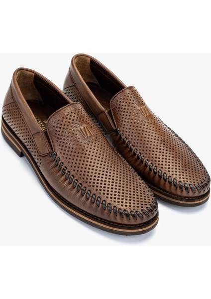 Erkek Hakiki Deri Ceviz Casual Ayakkabı 383 VAL-3345 Erk Ayk Y25 Cevız Bsk fiyatları