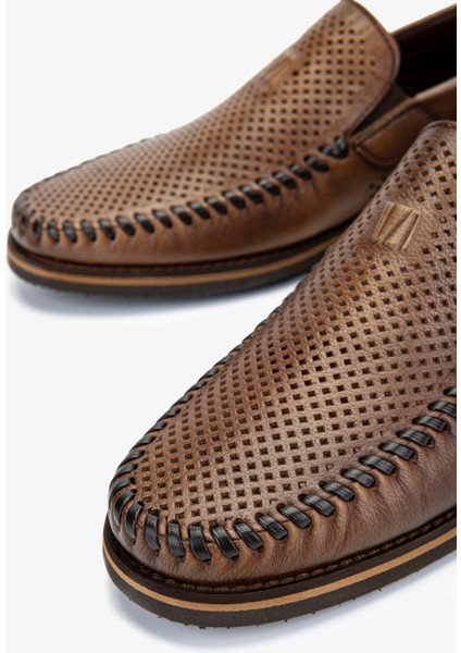 Erkek Hakiki Deri Ceviz Casual Ayakkabı 383 VAL-3345 Erk Ayk Y25 Cevız Bsk modelleri