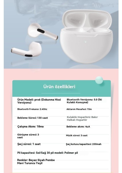 Kablosuz Spor Bluetooth Kulaklık (Yurt Dışından)