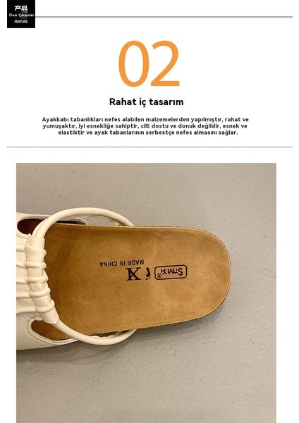 Yaz Modası Sandaletler (Yurt Dışından)