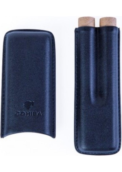 Cohiba Puro Kılıfı – Siyah Deri, 2’li Puro Taşıma Kutusu - CPK0095 modelleri