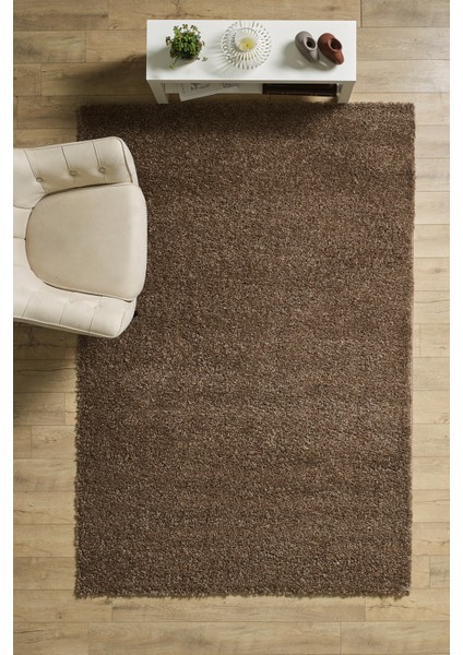 Modern Desensiz Koyu Kahve Salon Halısı Oturma Odası Halısı Çocuk Halısı Yumuşak Özel Ölçü Halı