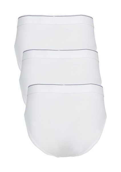 9672 ERKEK TENDER COTTON 3 LÜ BEYAZ SLİP KÜLOT modelleri