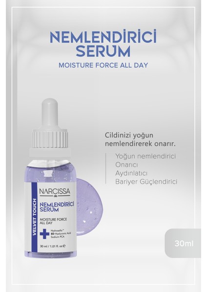 Yoğun Nemlendirici Serum - Onarıcı ve Cilt Bariyeri Güçlendiricisi 30 ml modelleri