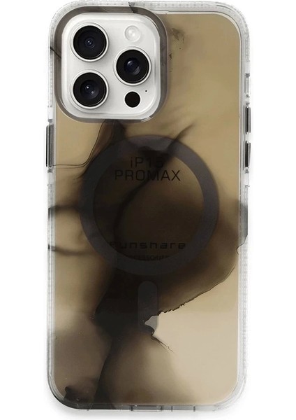iPhone 15 Pro Max Phantom Magsafe Kapak - Siyah