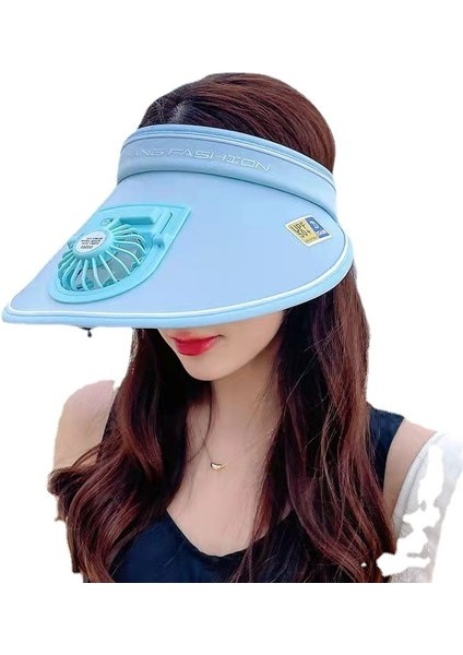 USB Şarj Fan Kapağı Güneş Kremi Geniş Ağızlı Ayarlanabilir Güneş Şapkası (Yurt Dışından) fiyatları