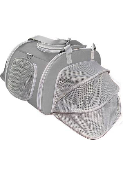 Taşınabilir ve Genişletilebilir Büyük Kapasiteli Nefes Alabilen Evcil Hayvan Çantası (Yurt Dışından)