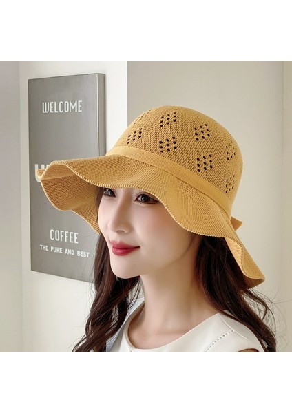 Kore Tarzı Moda Büyük Kenarlı Güneş Şapkası Kadın 2023 Yeni Stil (Yurt Dışından) modelleri
