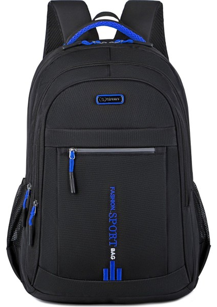 Erkekler Büyük Kapasiteli Günlük Iş Bilgisayar Sırt Çantası Yeni Oxford Kumaş Ortaokul Öğrenci Okul Çantası (Yurt Dışından)