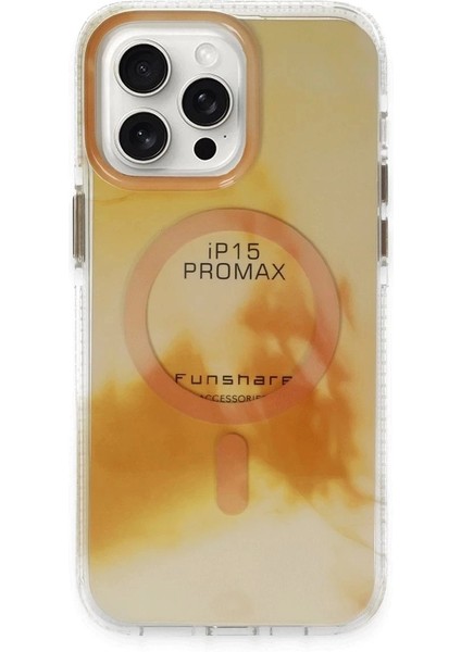 iPhone 15 Pro Max Phantom Magsafe Kapak - Gold